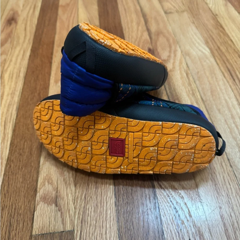 The North Face Kids Moccasins - Blue and Green Plaid